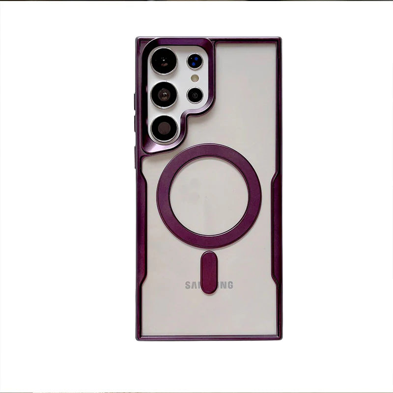 Untuk Samsung S23/24 Series Magnetic High Appearance Level Phone Case 