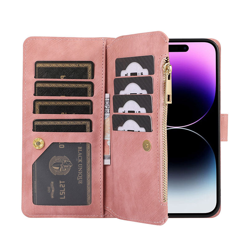 Multifunctional Flip Wallet Phone Case for iPhone