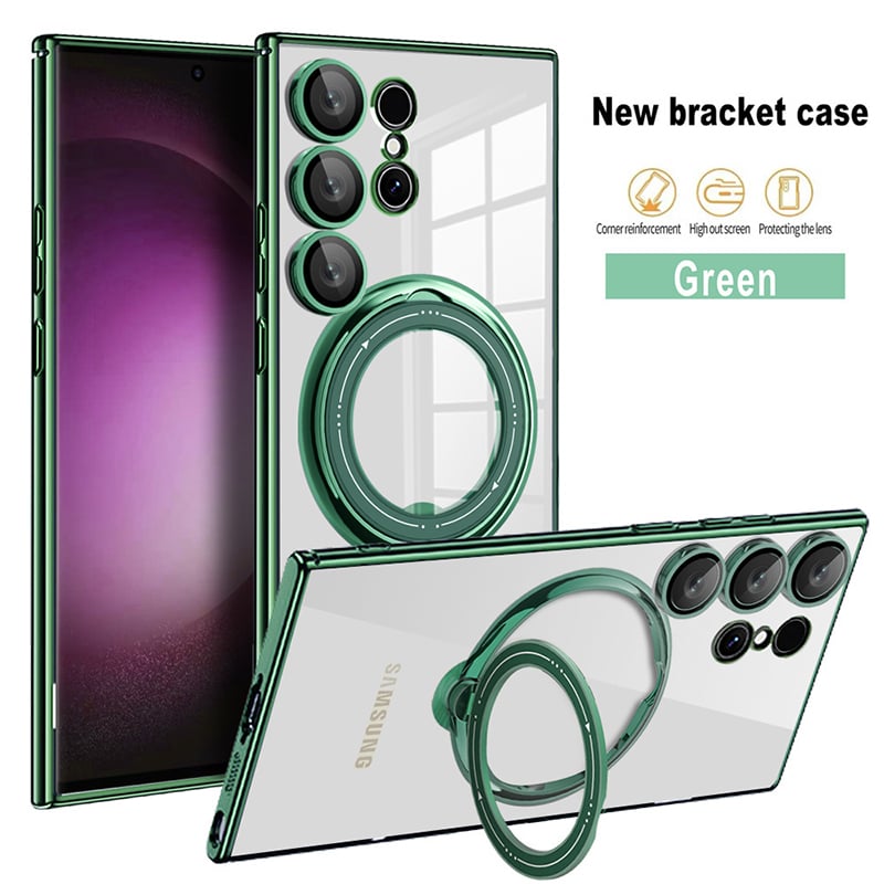 Samsung Transparent Magnetic Case with Invisible Stand