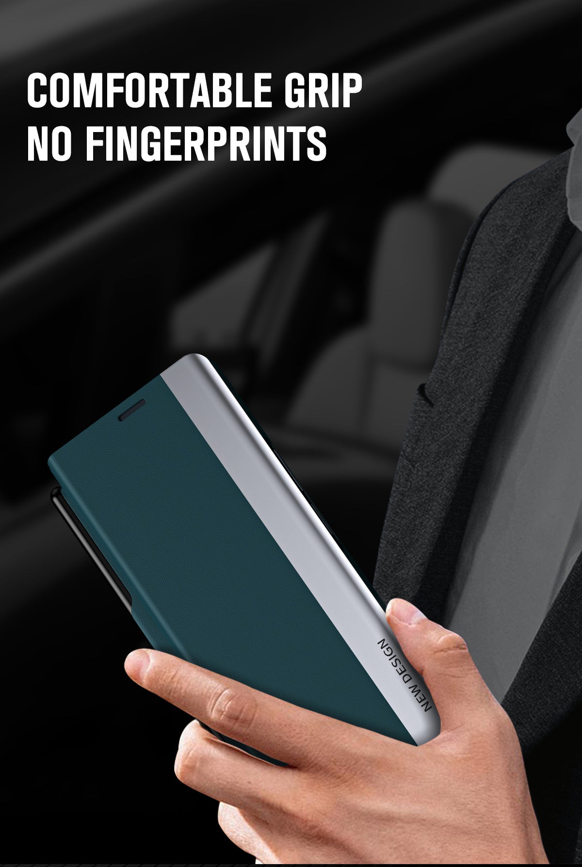 Designed specifically for the Samsung Galaxy Z Fold, the Flip Stand Case with Pen Slot makes every fold look elegant and special.