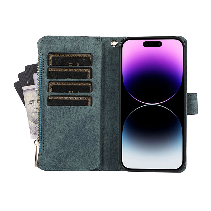 Multifunctional Flip Wallet Phone Case for iPhone