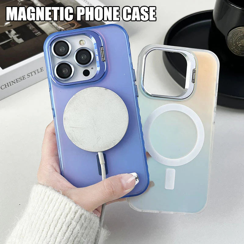 Suitable For iPhone 15/14/13 Series Magnetic Gradient Phone Case