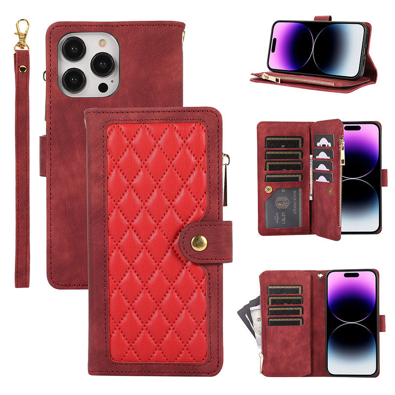 Multifunctional Flip Wallet Phone Case for iPhone