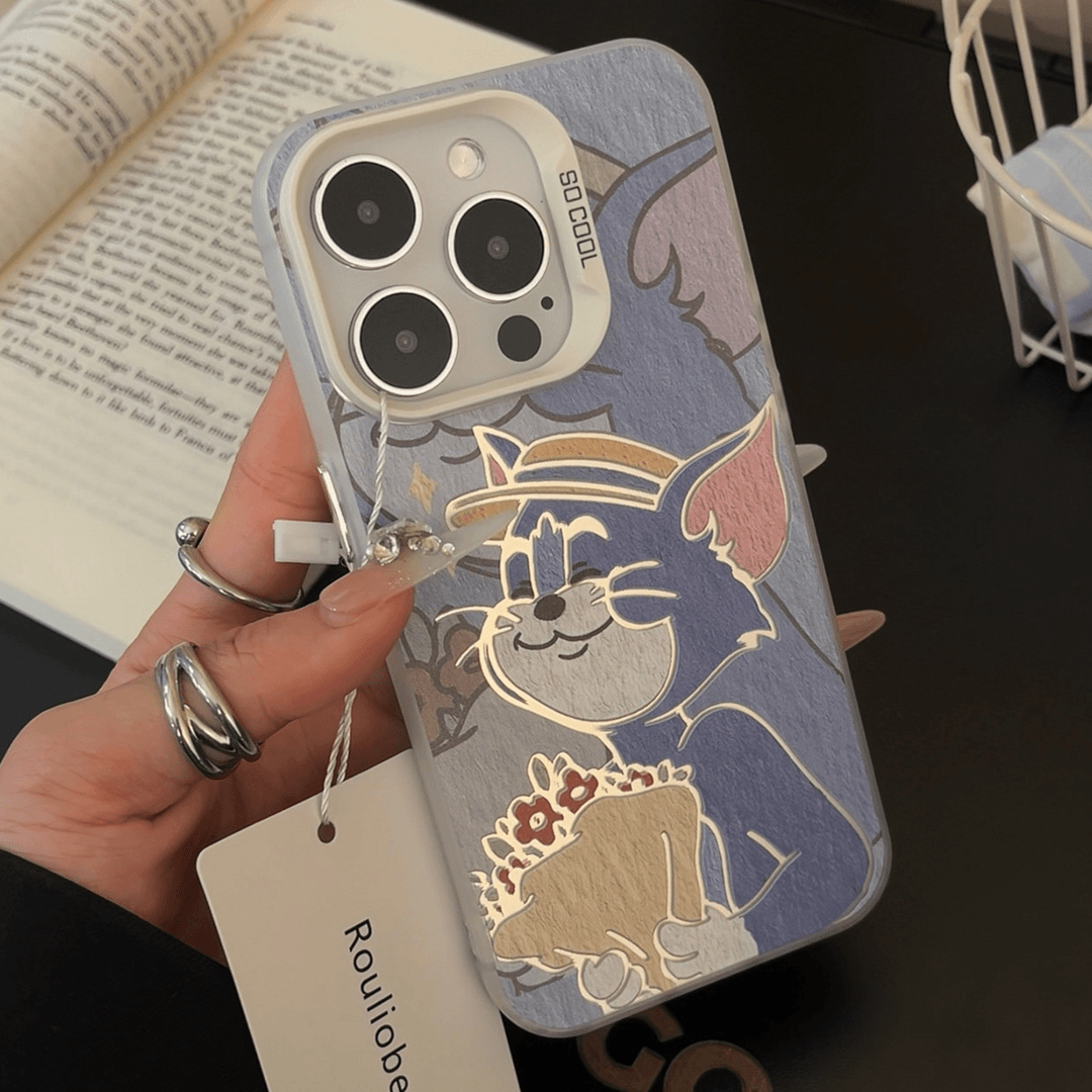 Tom and Jerry Tom confesses to Mary vitality mobile phone case