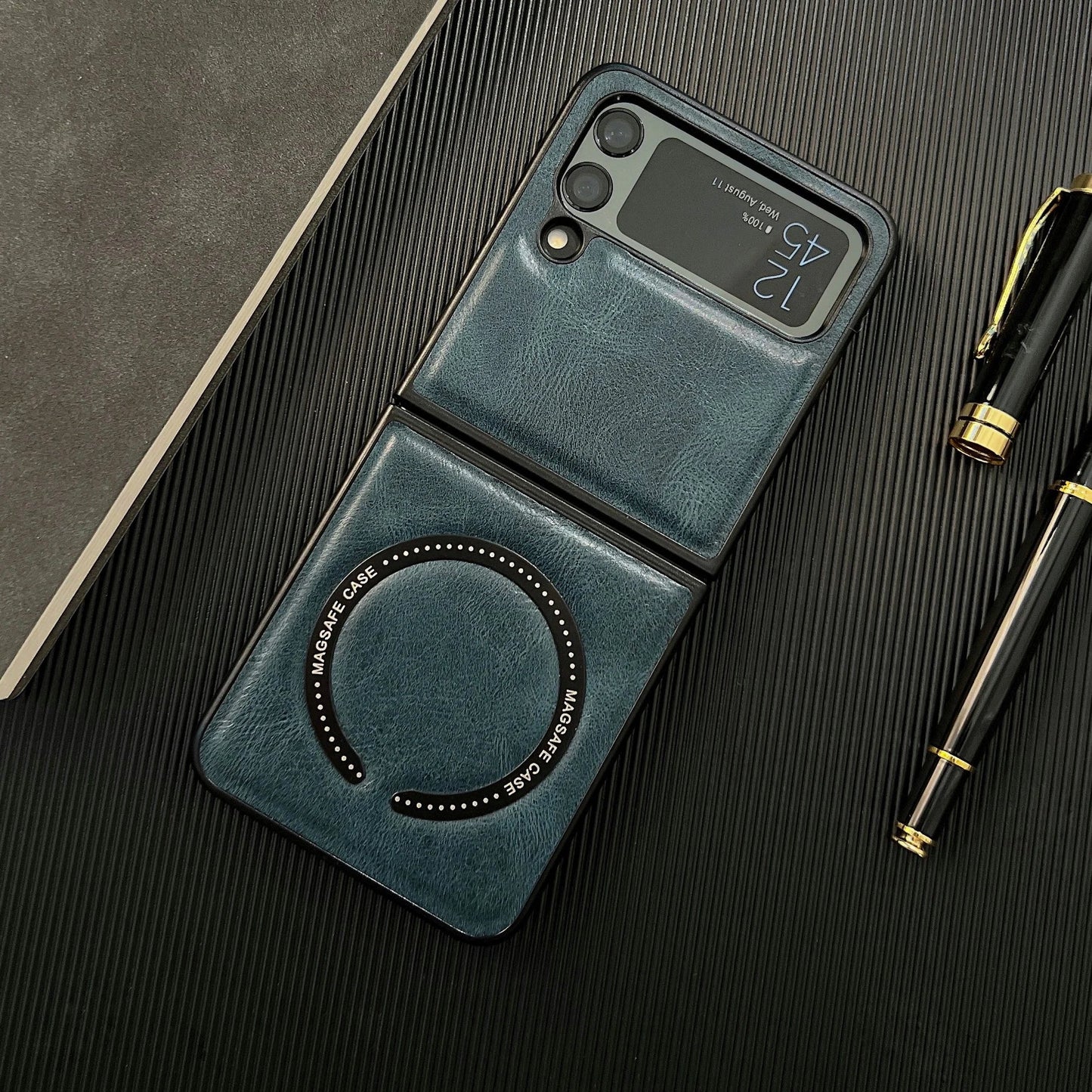 Preimum PU Leather Case  For Samsung Galaxy Z Flip