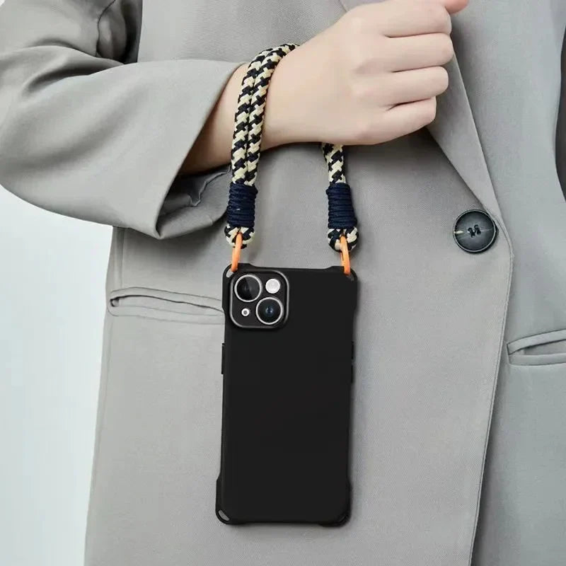 Crossbody Necklace Cord Lanyard Phone Case For iPhone