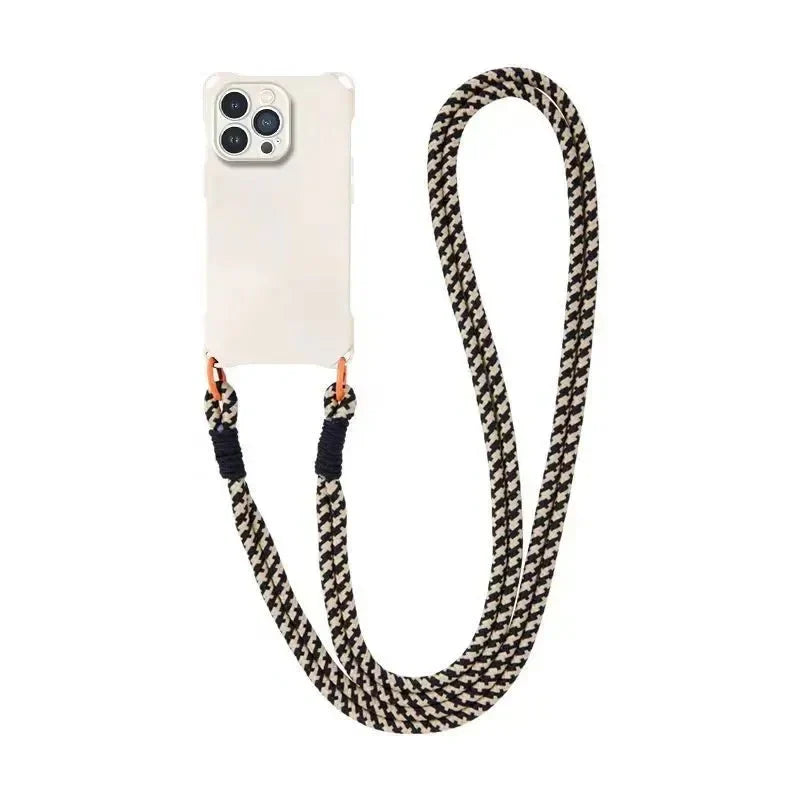 Crossbody Necklace Cord Lanyard Phone Case For iPhone