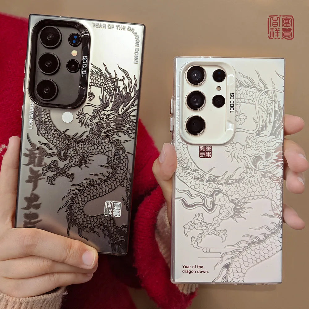 2024 Noua carcasa 3D Dragon Samsung 