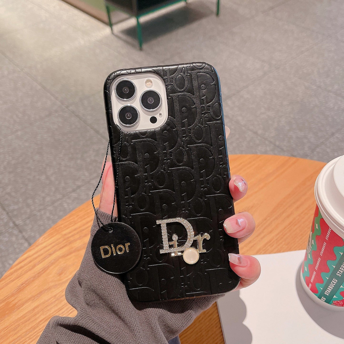 Premium Dior Hard Shell Luxury Phone Case