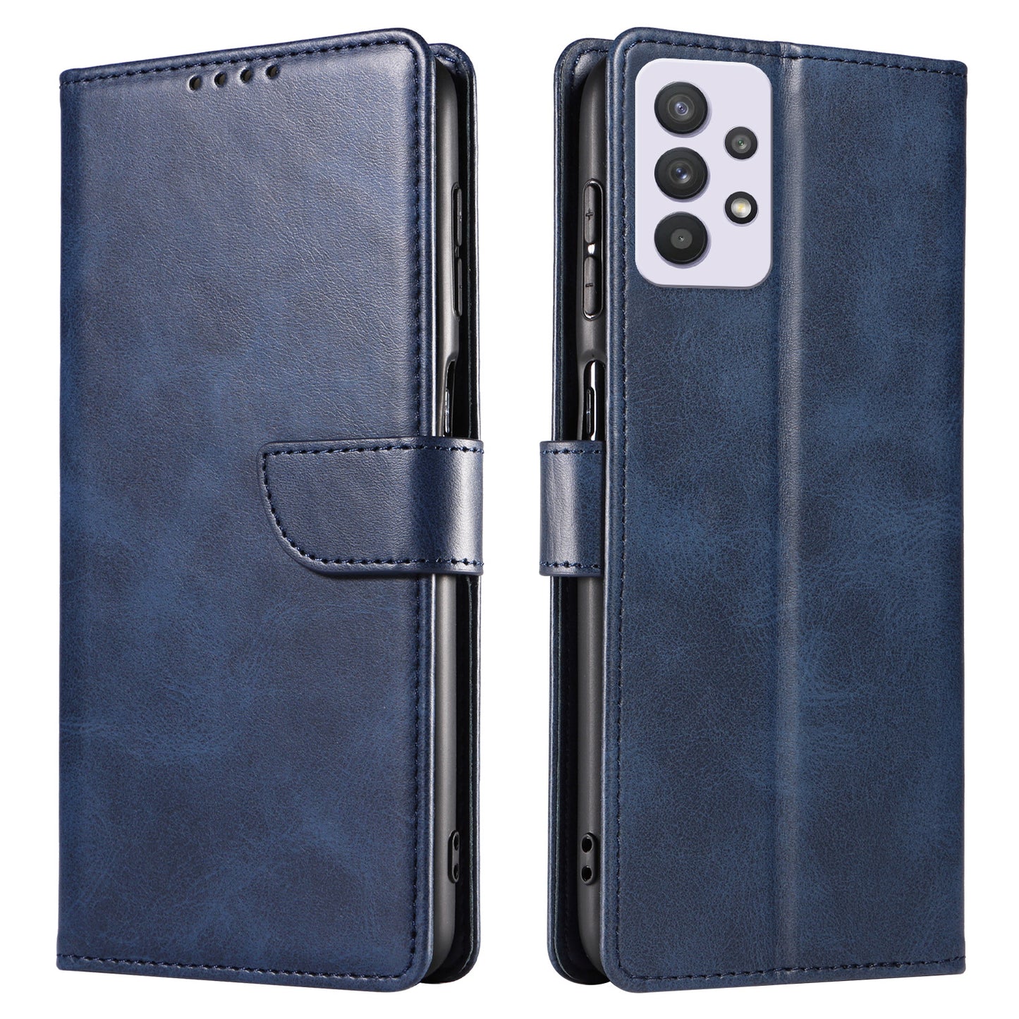 New high-grade calf leather flip phone case