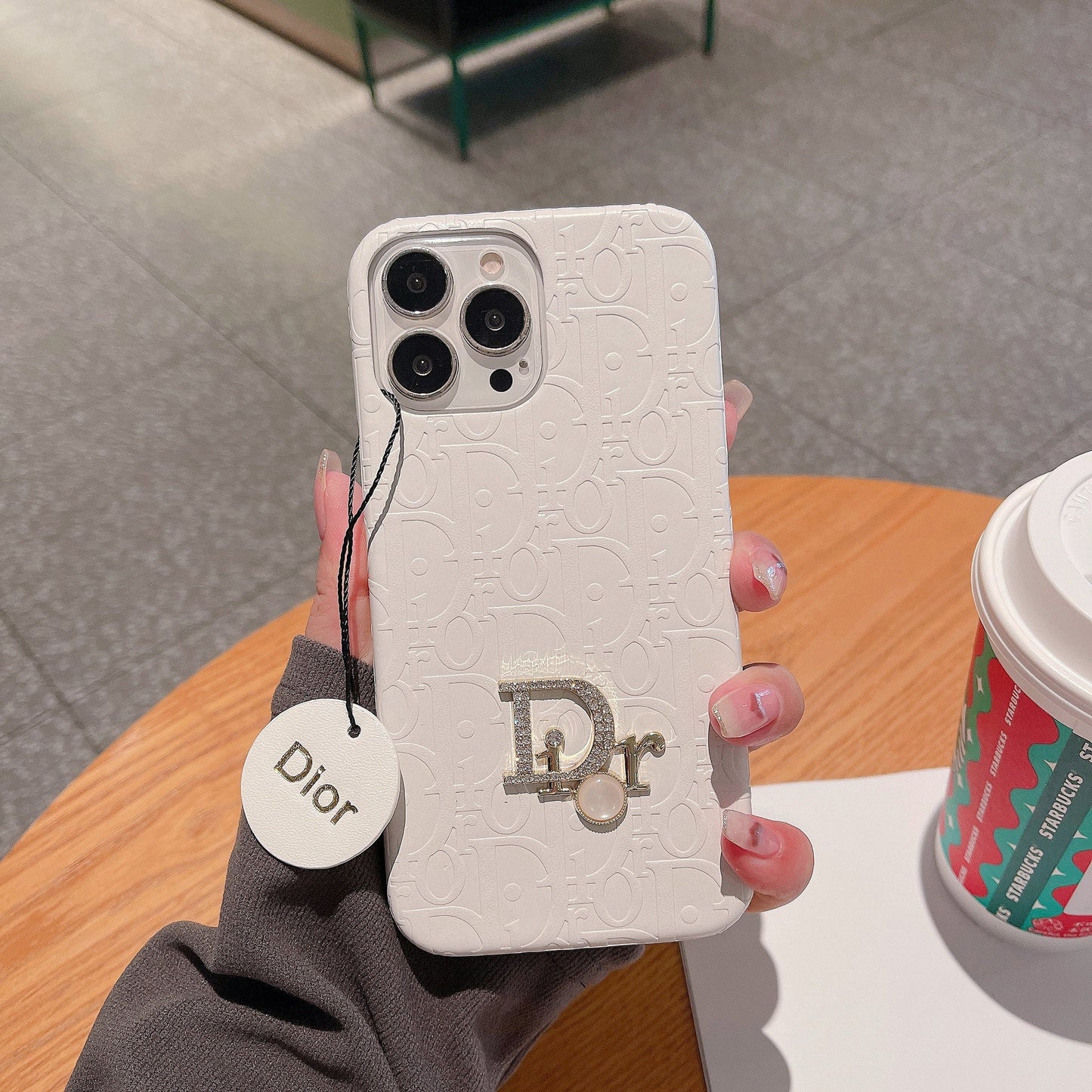 Premium Dior Hard Shell Luxury Phone Case