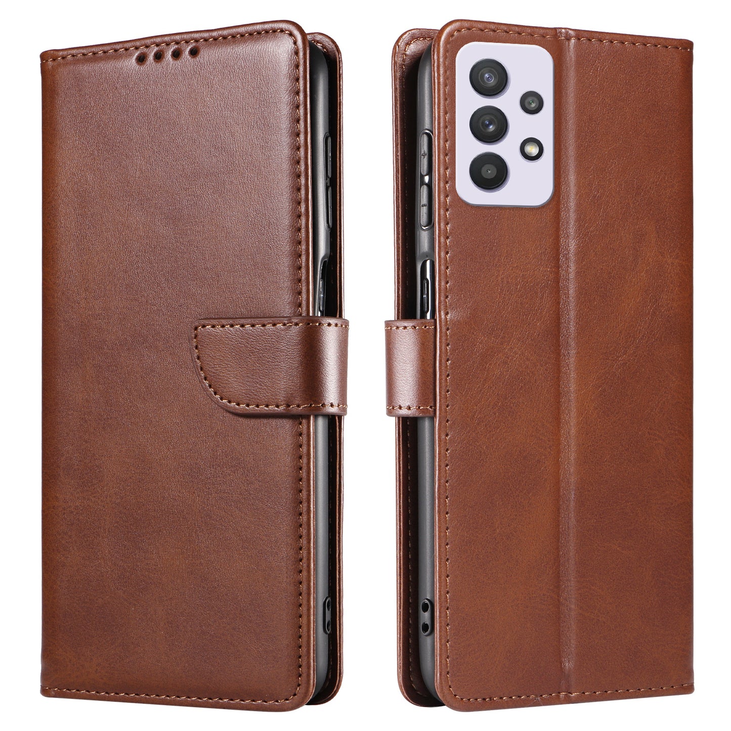 New high-grade calf leather flip phone case