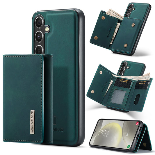 Magnetic wallet two-in-one split phone case