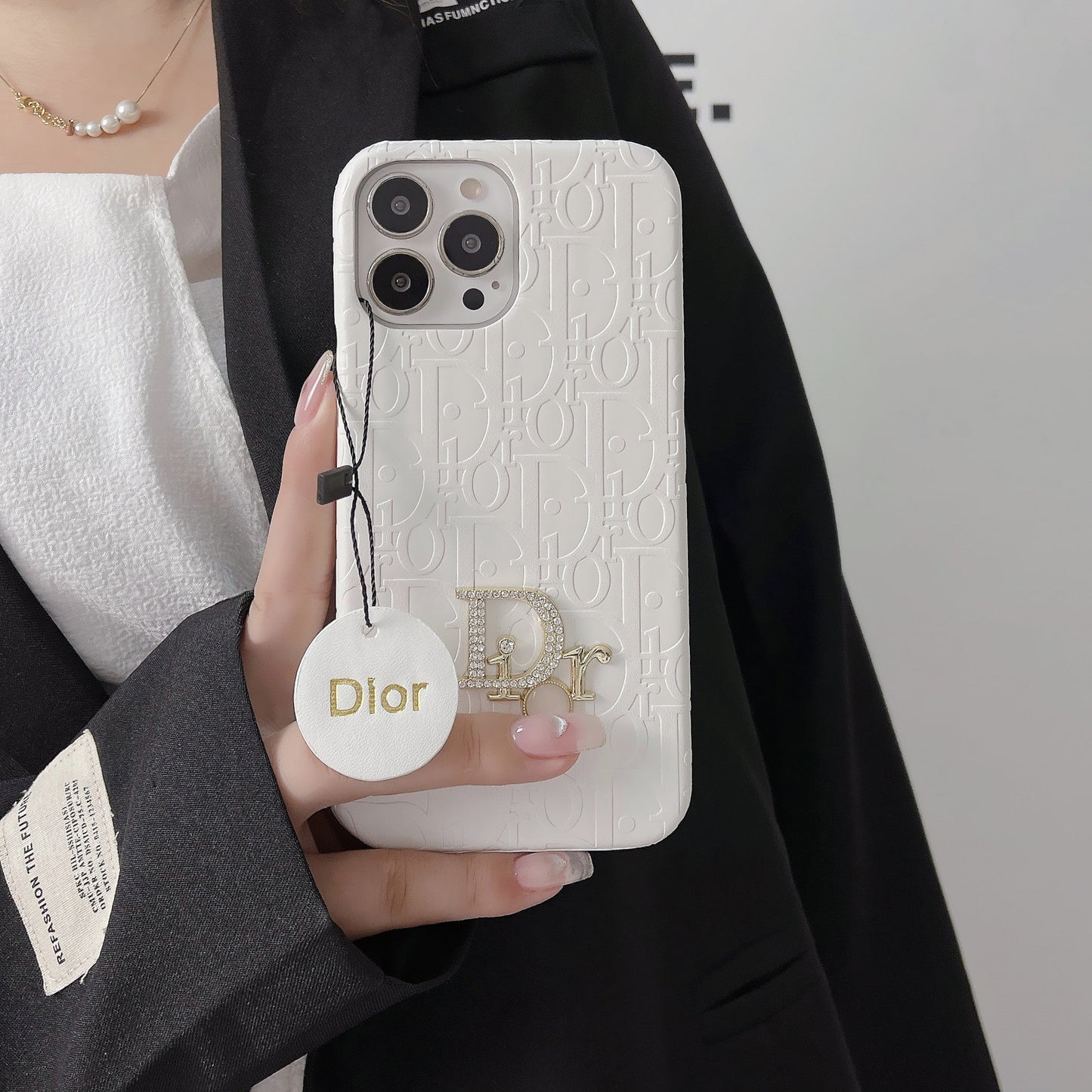 Premium Dior Hard Shell Luxury Phone Case