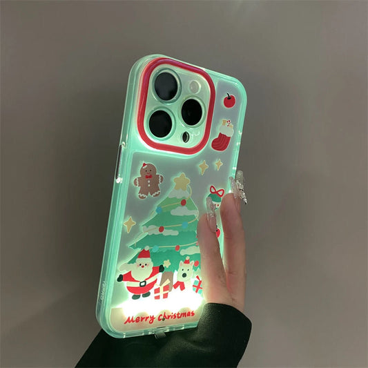 Christmas Tree Luminous Case For iPhone