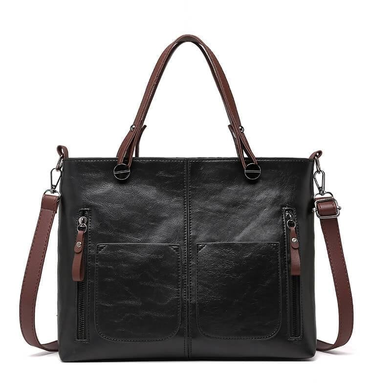 Women's Vintage Leather Shoulder Bag