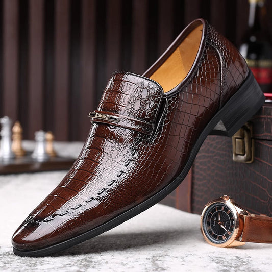 🐊👞 Comfortable and luxurious leather shoes for men-🔥Buy 2 Save 30%