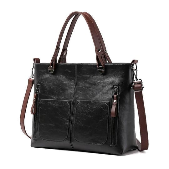 Women's Vintage Leather Shoulder Bag