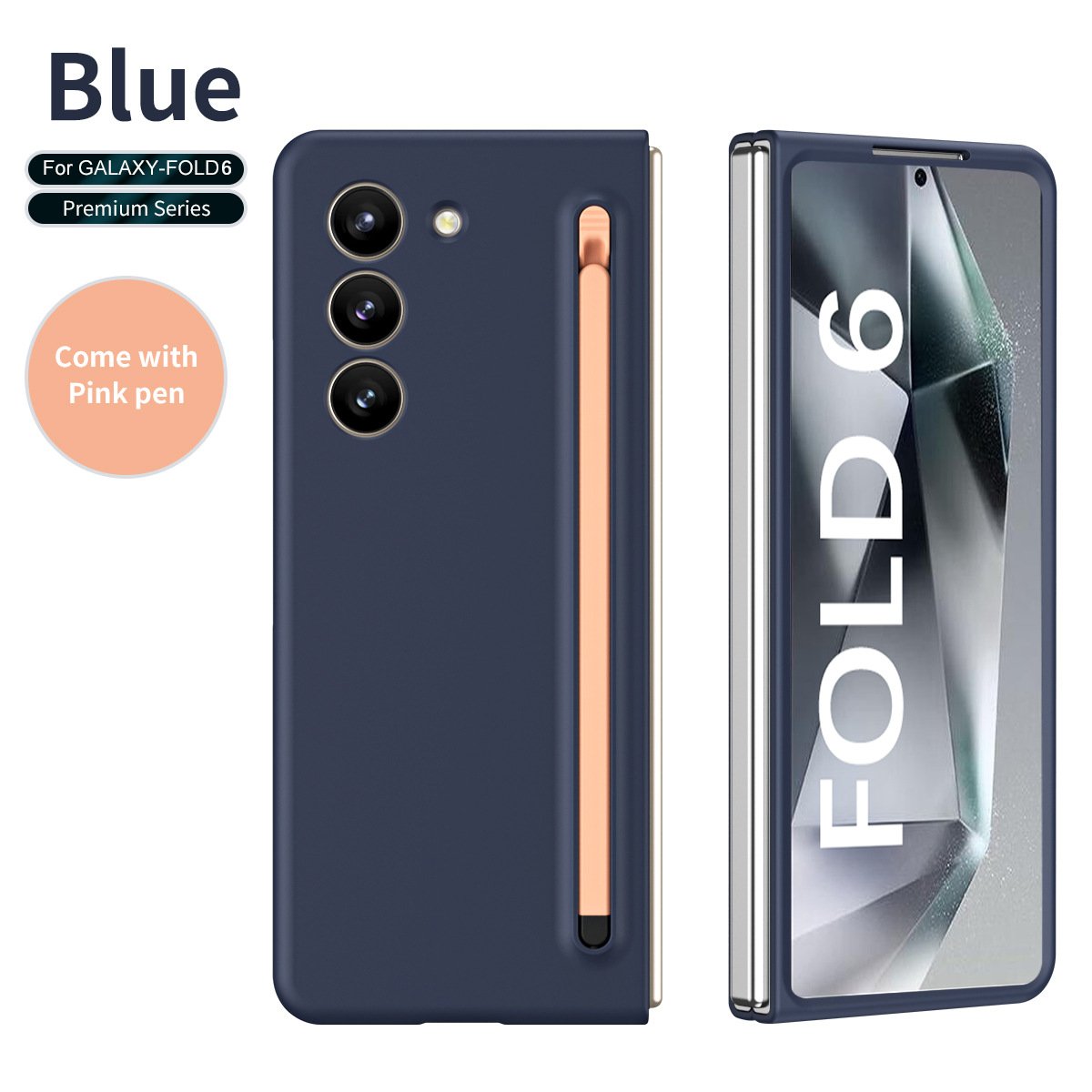 New Processes Anti-fingerprint protective case For Samsung Galaxy Z Fold S-Pen Case