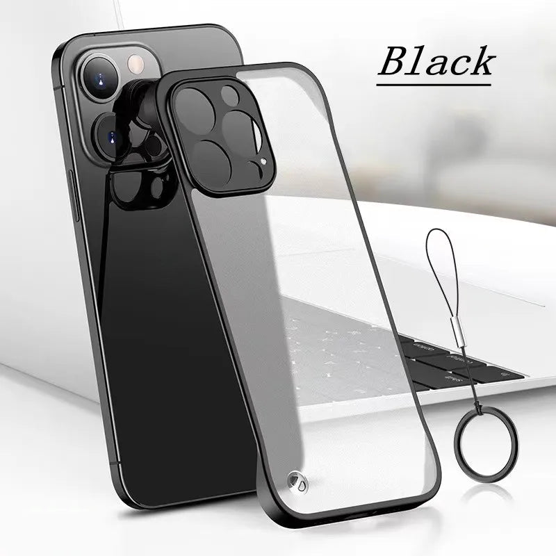 Matte Frameless Ultra Slim Case For iPhone