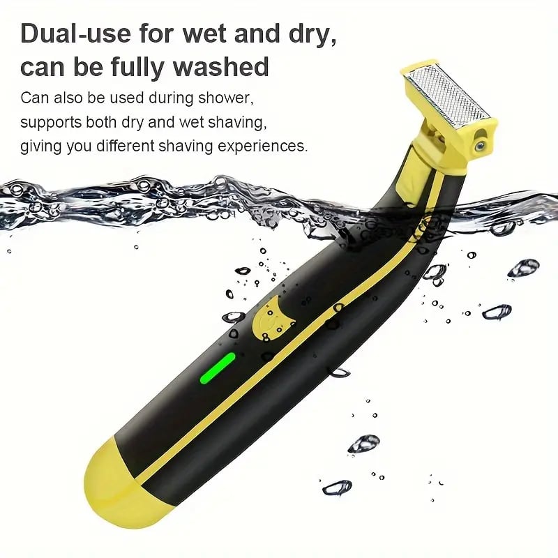 🔥HOT SALE NOW 49% OFF - Full Body Washed Wet&Dry Shaver