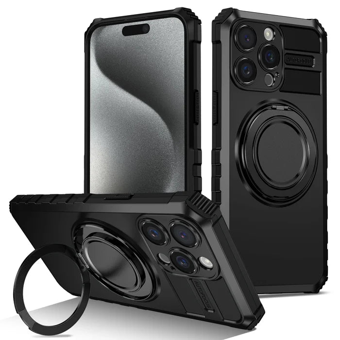 Magnetic 360° Rotating Stand Protection iPhone Case