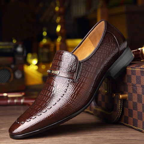 🐊👞 Comfortable and luxurious leather shoes for men-🔥Buy 2 Save 30%