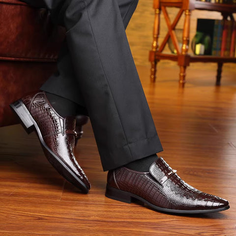 🐊👞 Comfortable and luxurious leather shoes for men-🔥Buy 2 Save 30%