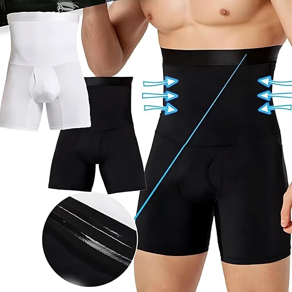 Men's high waist tummy shaving shorts