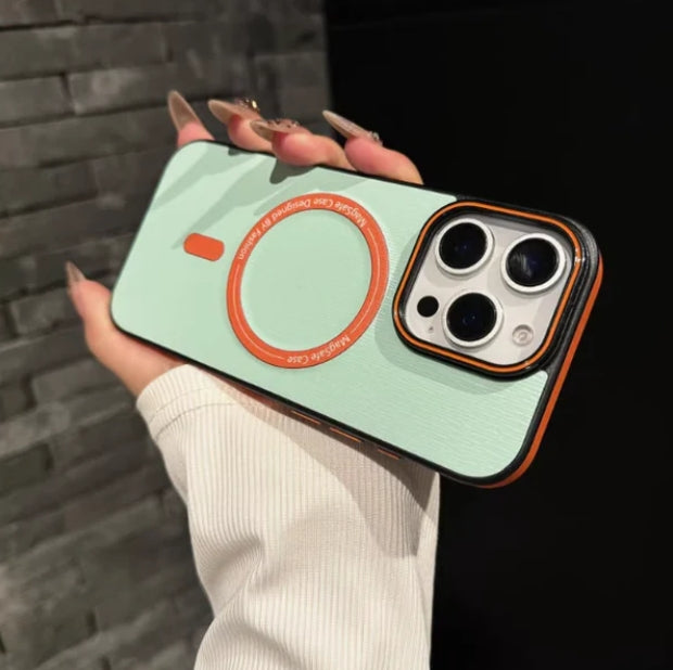 Macaron Color Phone Case - Magnetic Charging Compatible