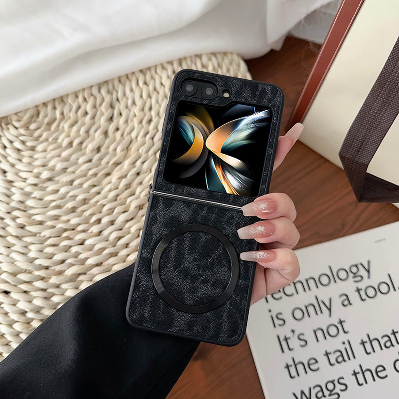 Elegant Foldable Phone Cases with Magnetic Wireless Charging